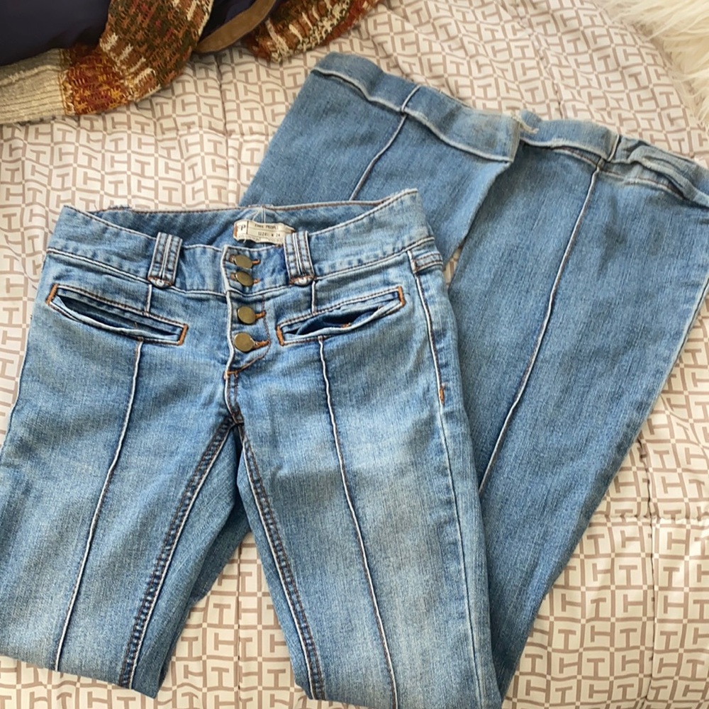 free people flare jeans